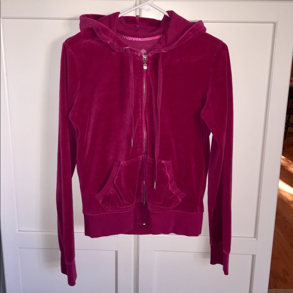 Express velour full zip
